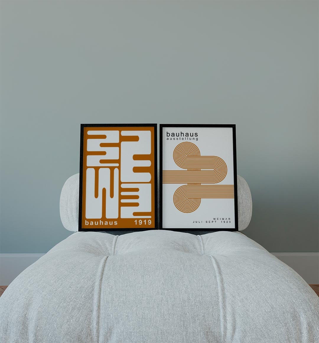 Vorm en lijnenspel Posterset