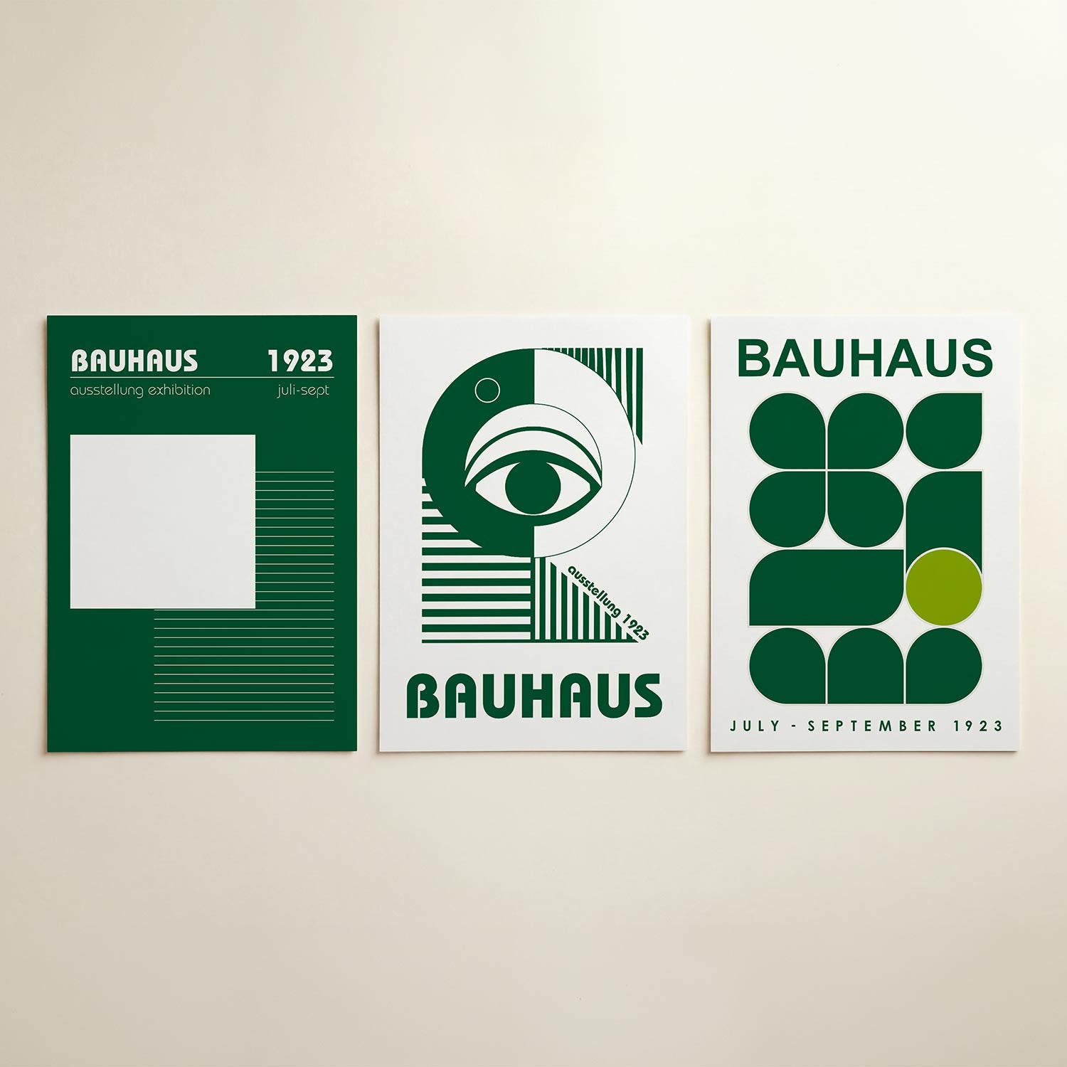 Lijnen en vlakken Posterset