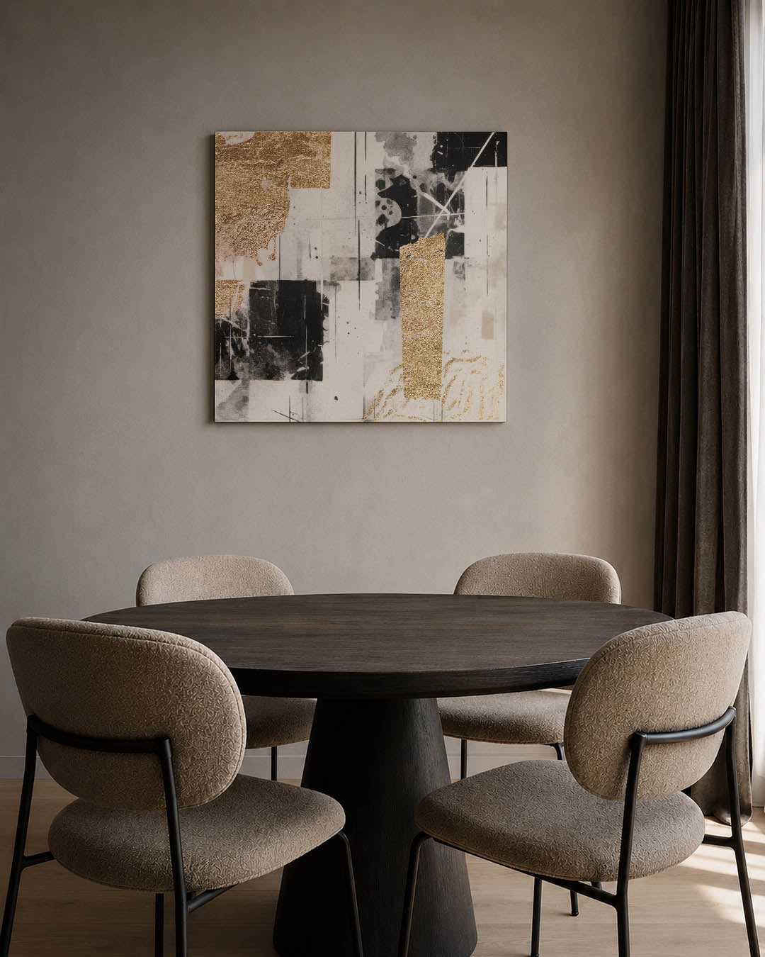 Gelaagde texturen Kunstwerk