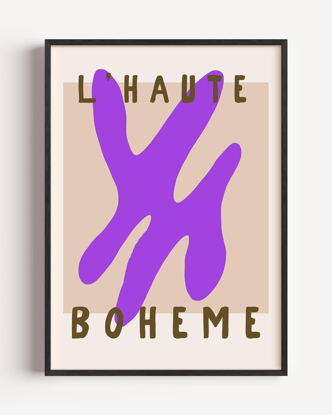 Moderne Boheemse Kunstposter-WallArtistic