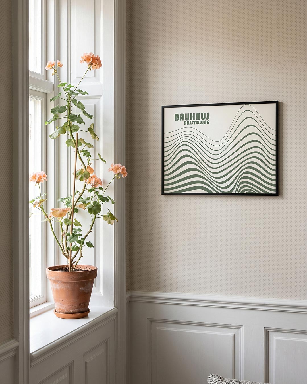 Golvend lijnenspel Poster