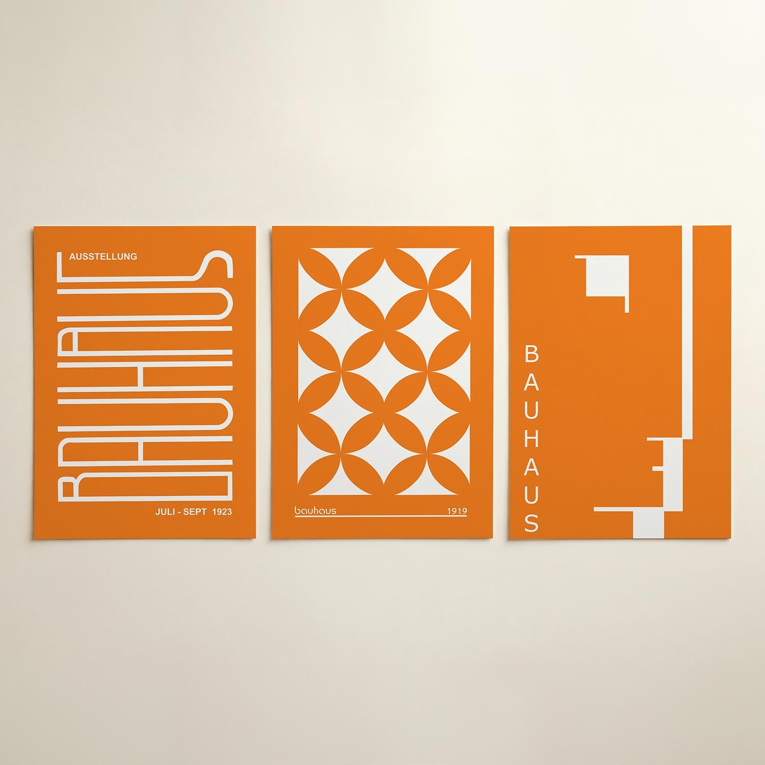 Lijnen en kleurvlakken Posterset