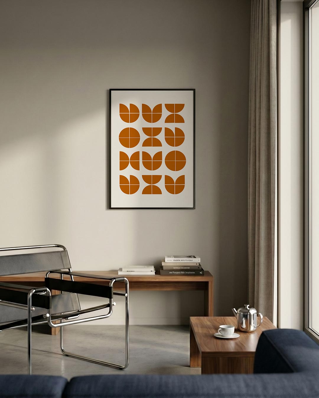 Vormritme en balans Poster