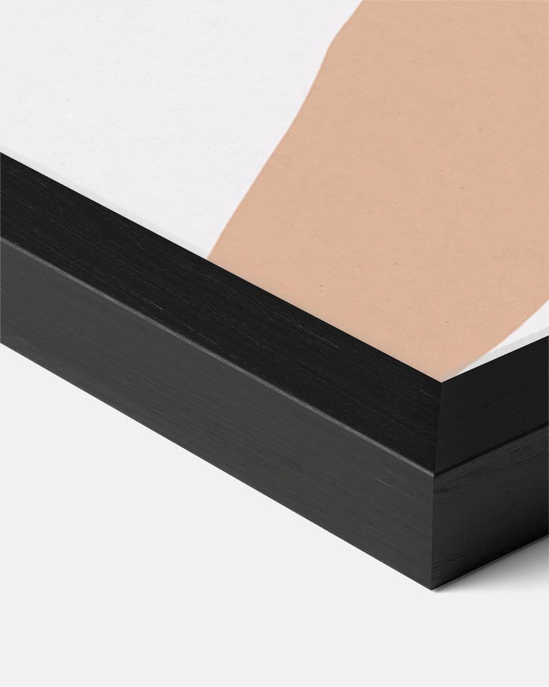 Abstracte Aardetinten Poster-WallArtistic