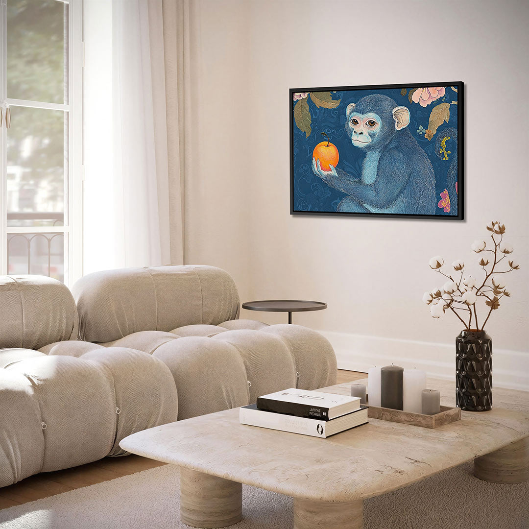 Dromerige aap Kunstwerk