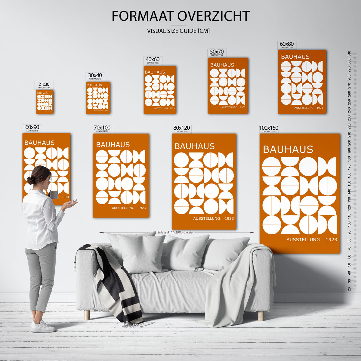 Vormen en vlakken Poster