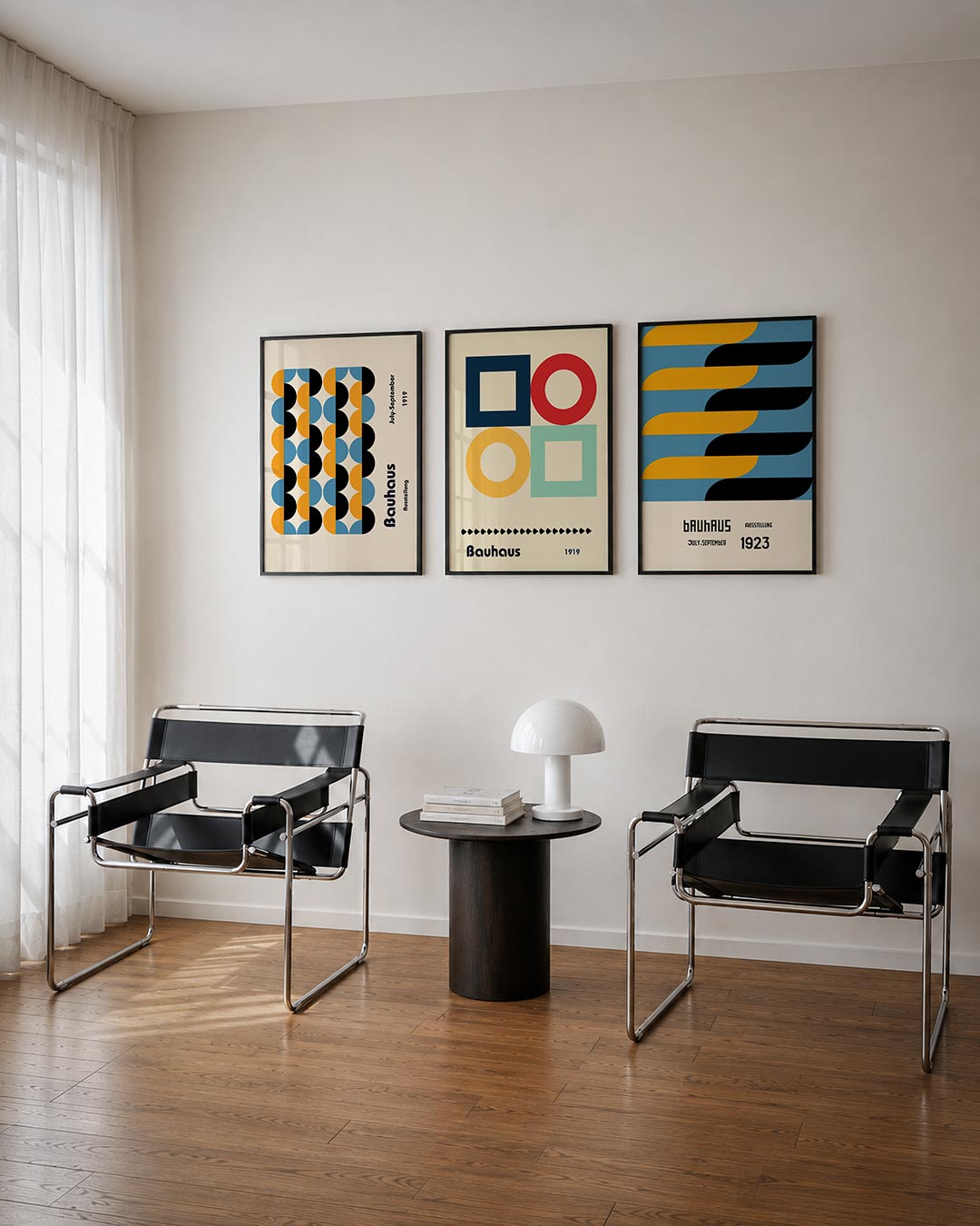 Kleurrijke cirkelpatronen Posterset