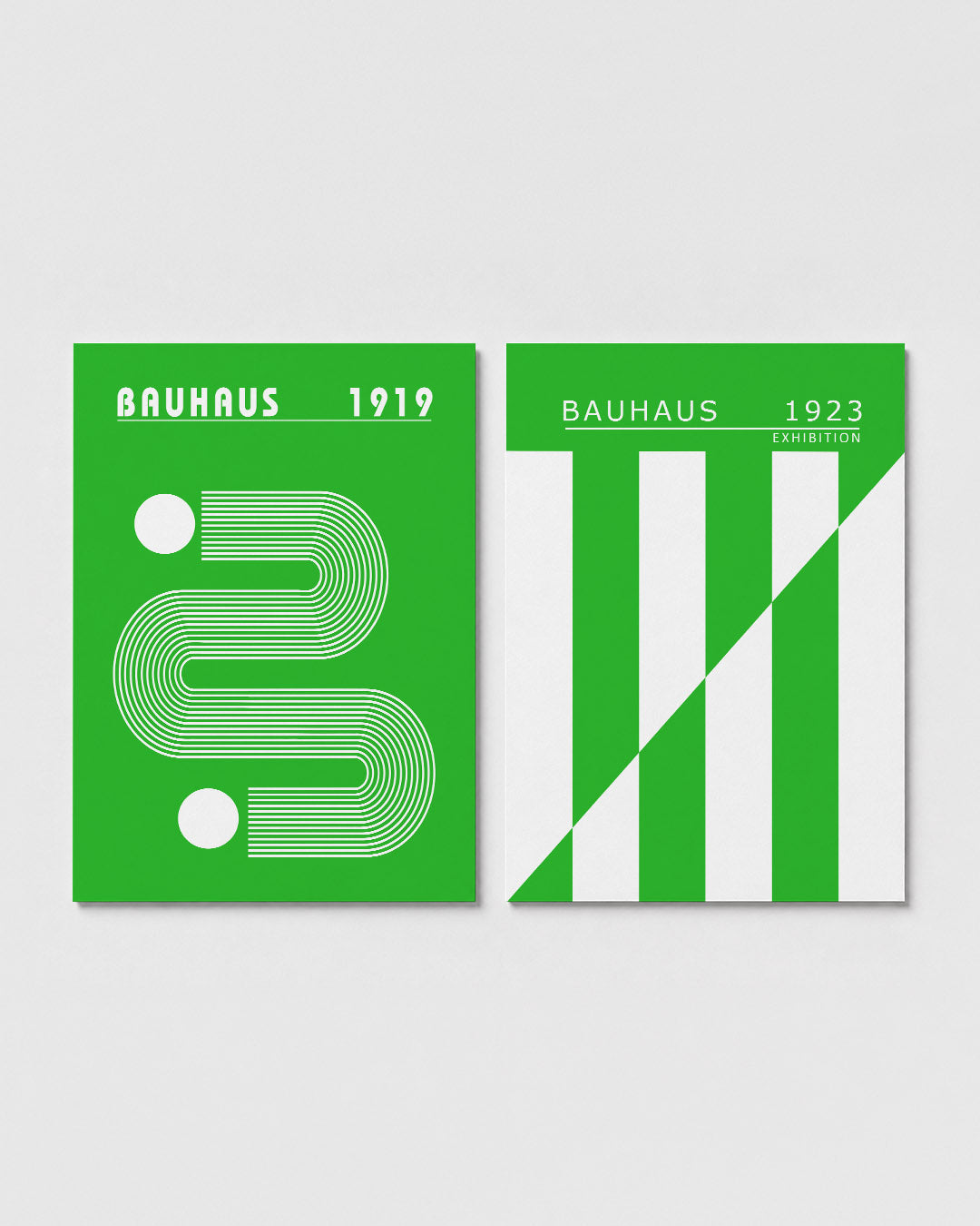 Lijnen en cirkelspel Posterset
