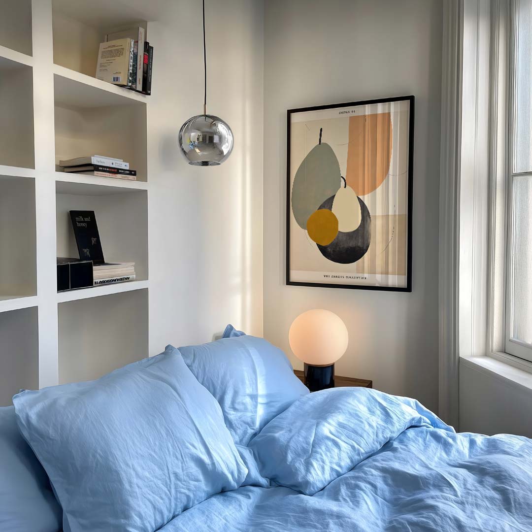 Abstracte Fruitvormen Poster-WallArtistic