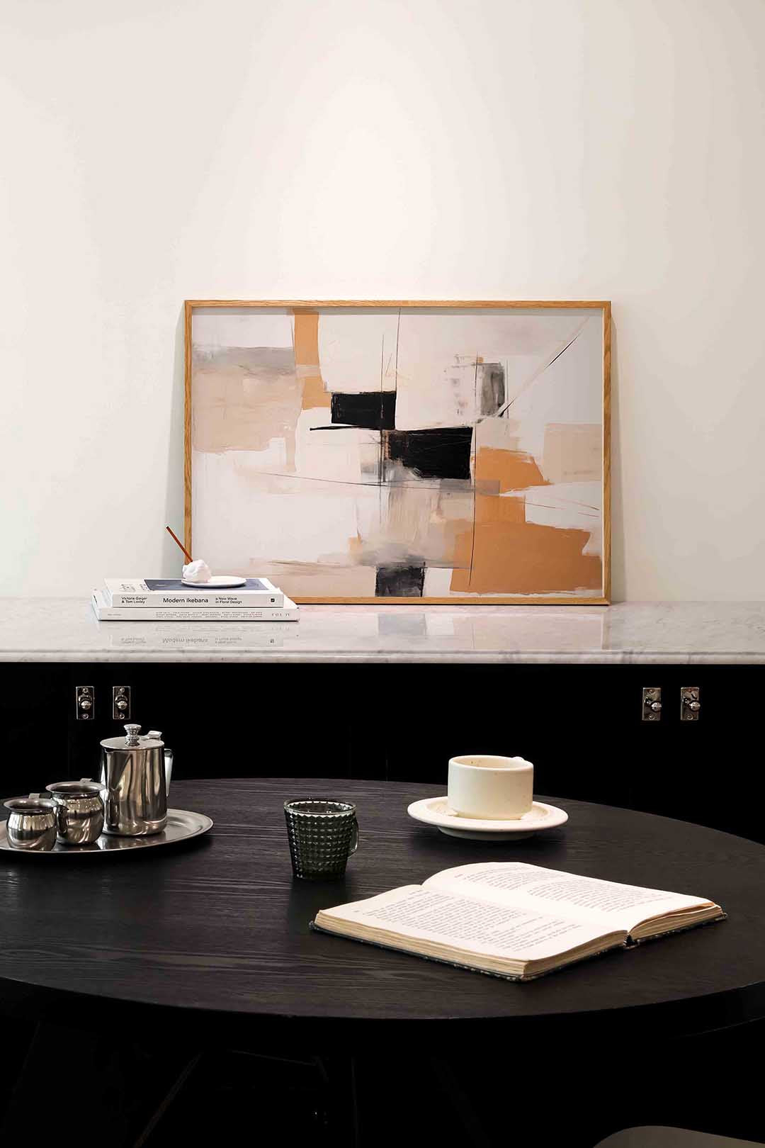 Abstracte vormen Poster