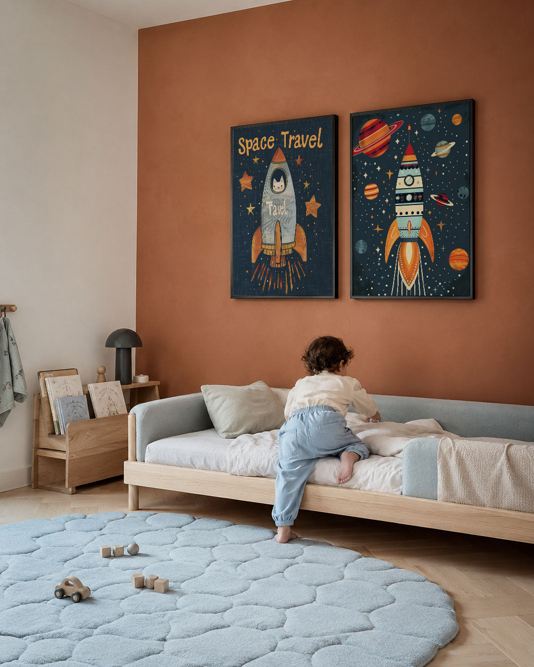 Ruimtevaart fantasie Posterset