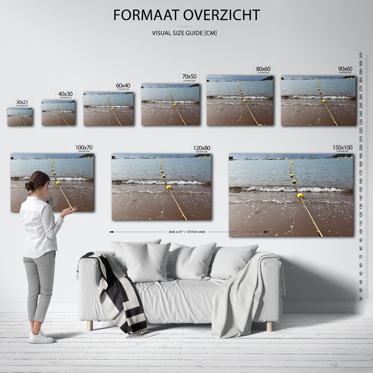 Zee en boeien Poster