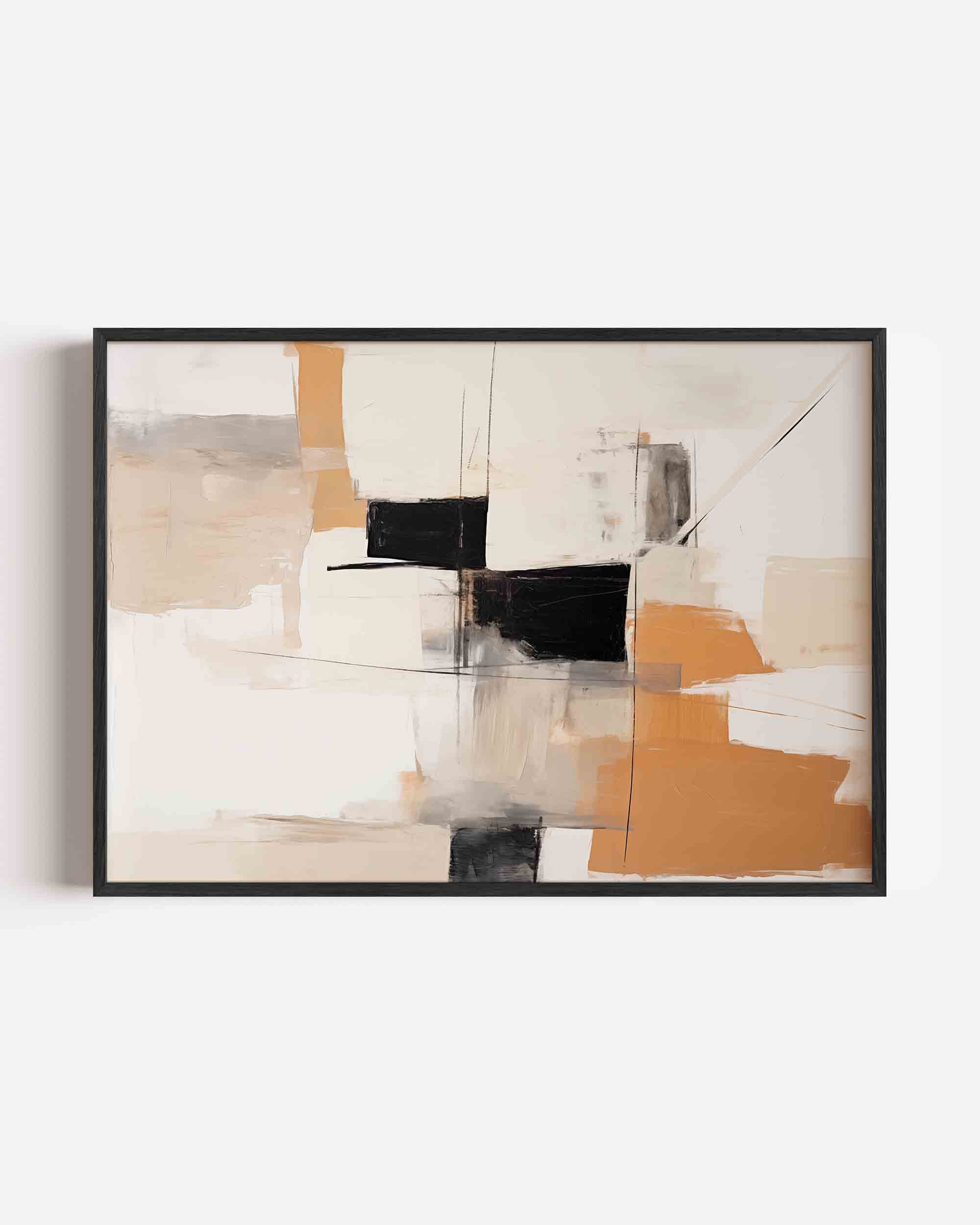 Abstracte vormen Poster