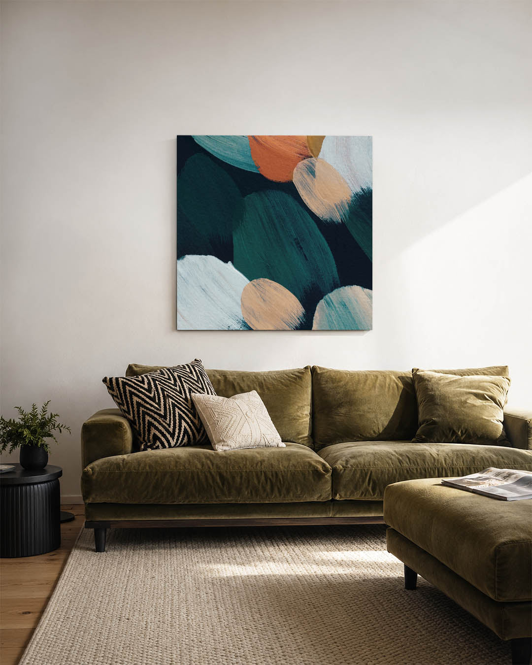 Kleurencompositie Kunstwerk