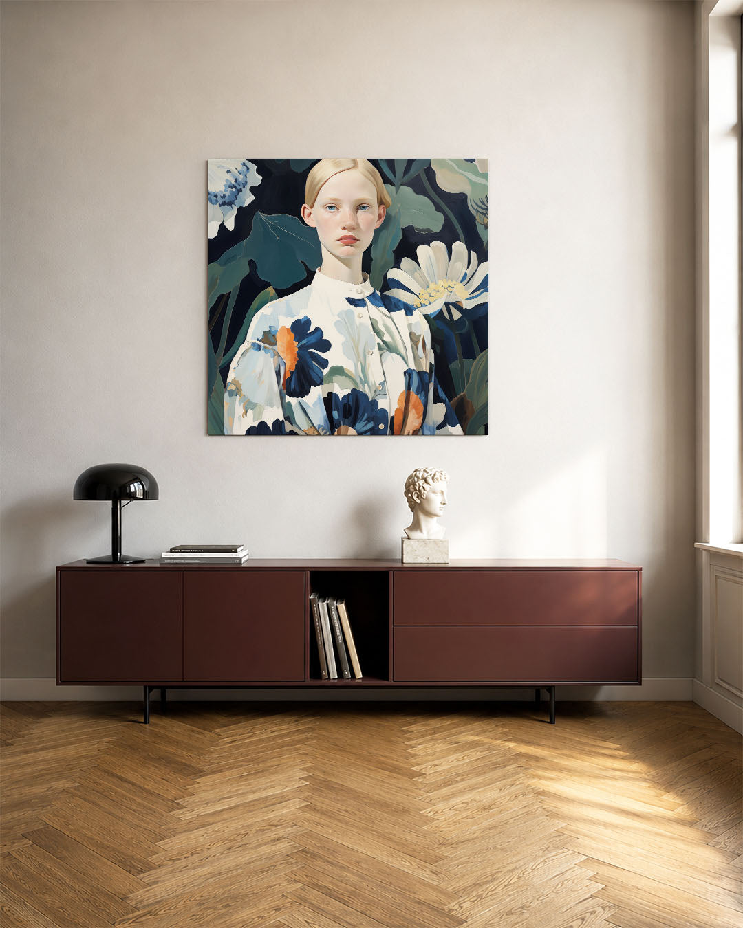 Portretstudie Kunstwerk