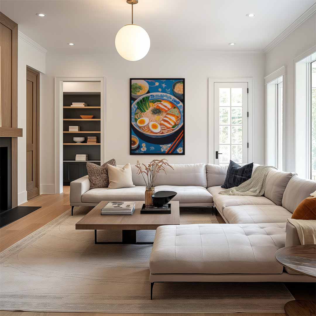 Kleurrijke Ramen Illusie Kunstwerk-canvas-dibond-plexiglas-wanddecoratie-WallArtistic