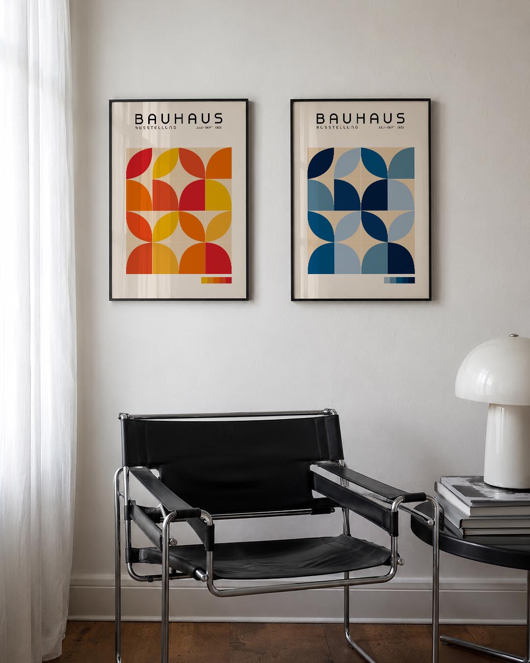 Vorm en kleurenspel Posterset