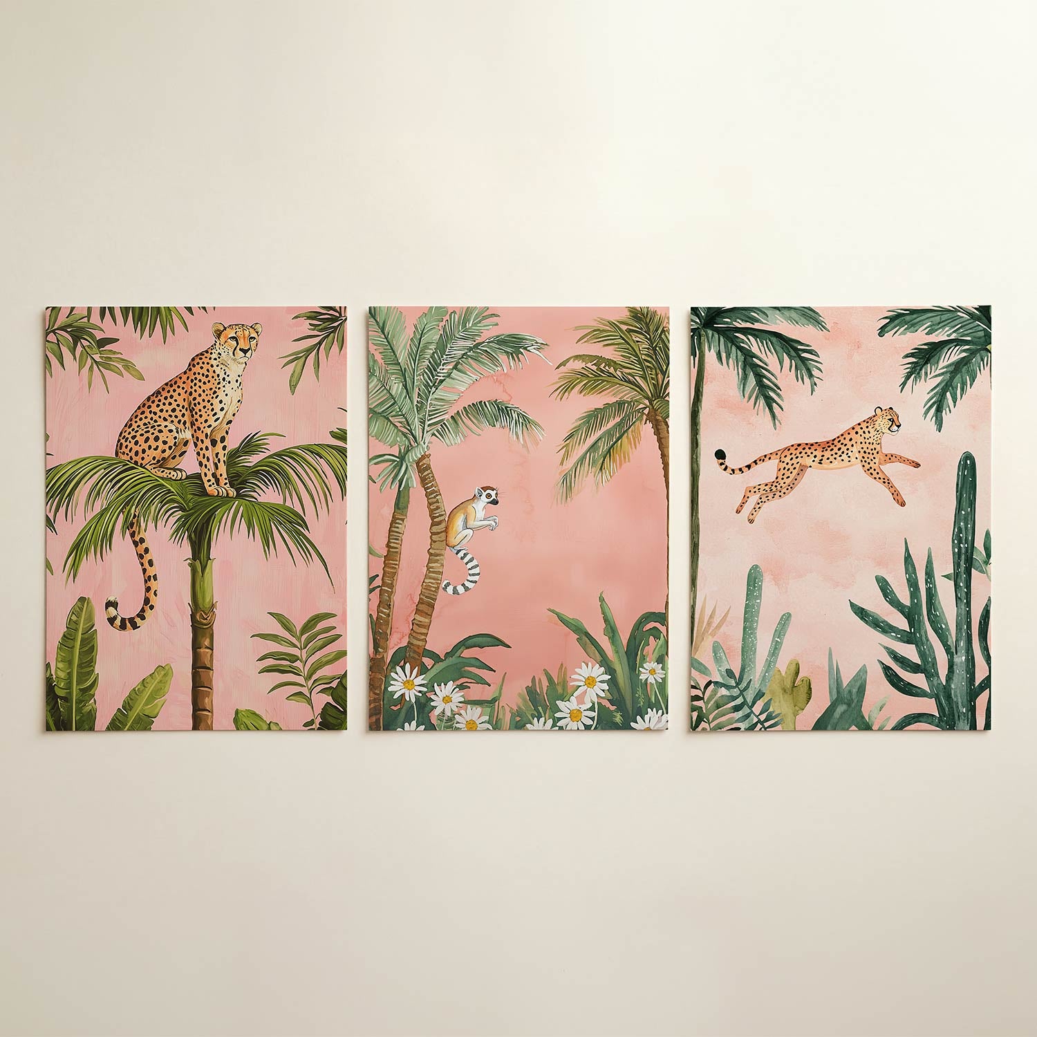 Jungle elegantie Posterset
