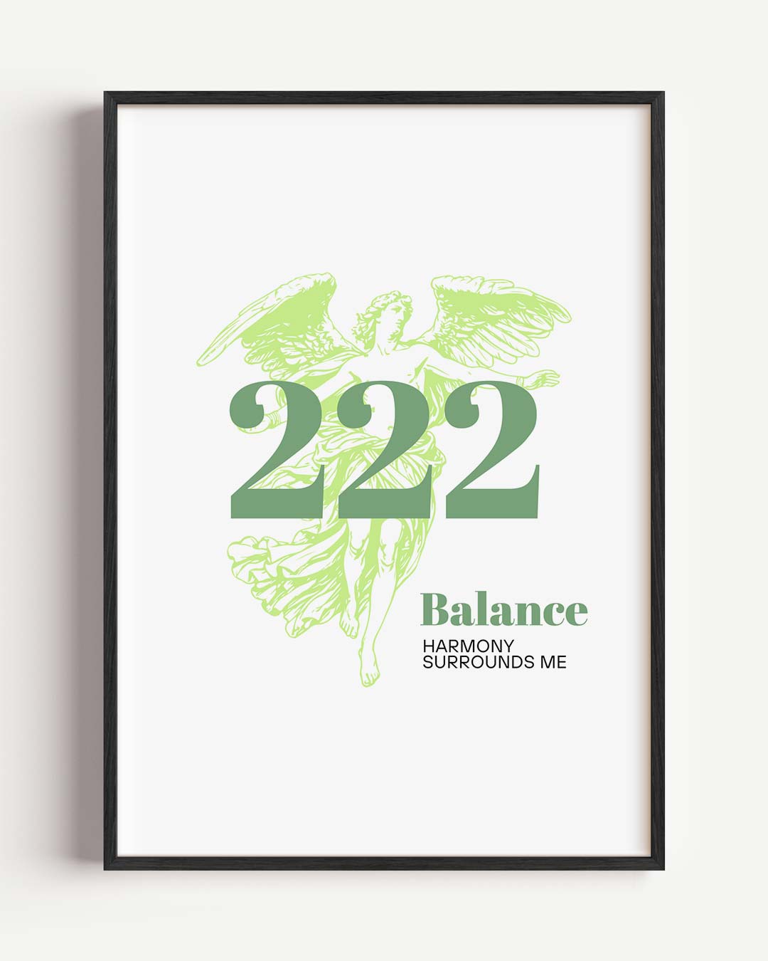 Engel van Balans Poster-WallArtistic