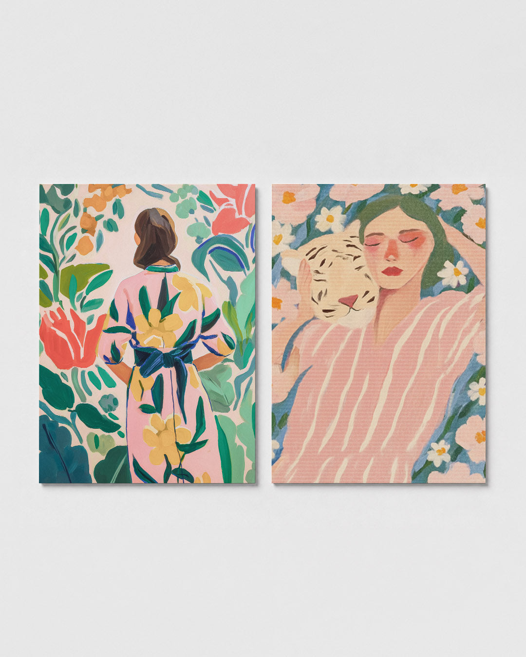 Bloemrijke harmonie Posterset