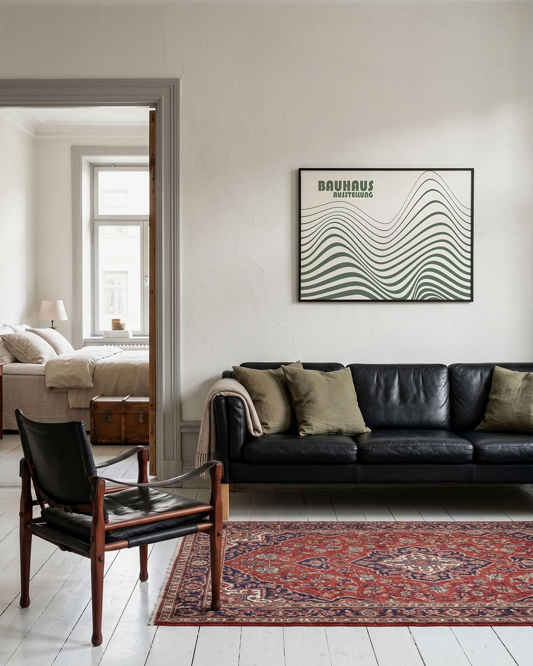 Golvend lijnenspel Poster