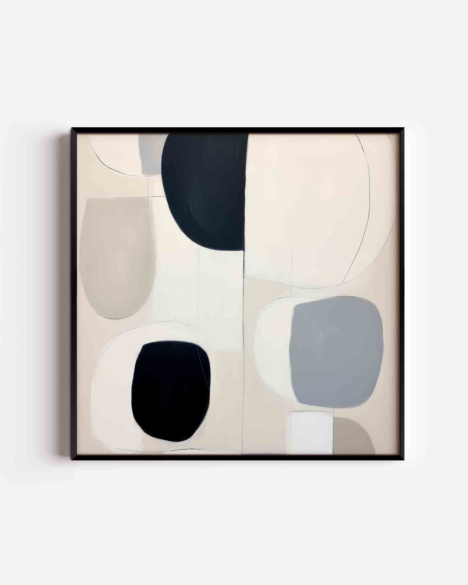 Abstracte vormen Poster