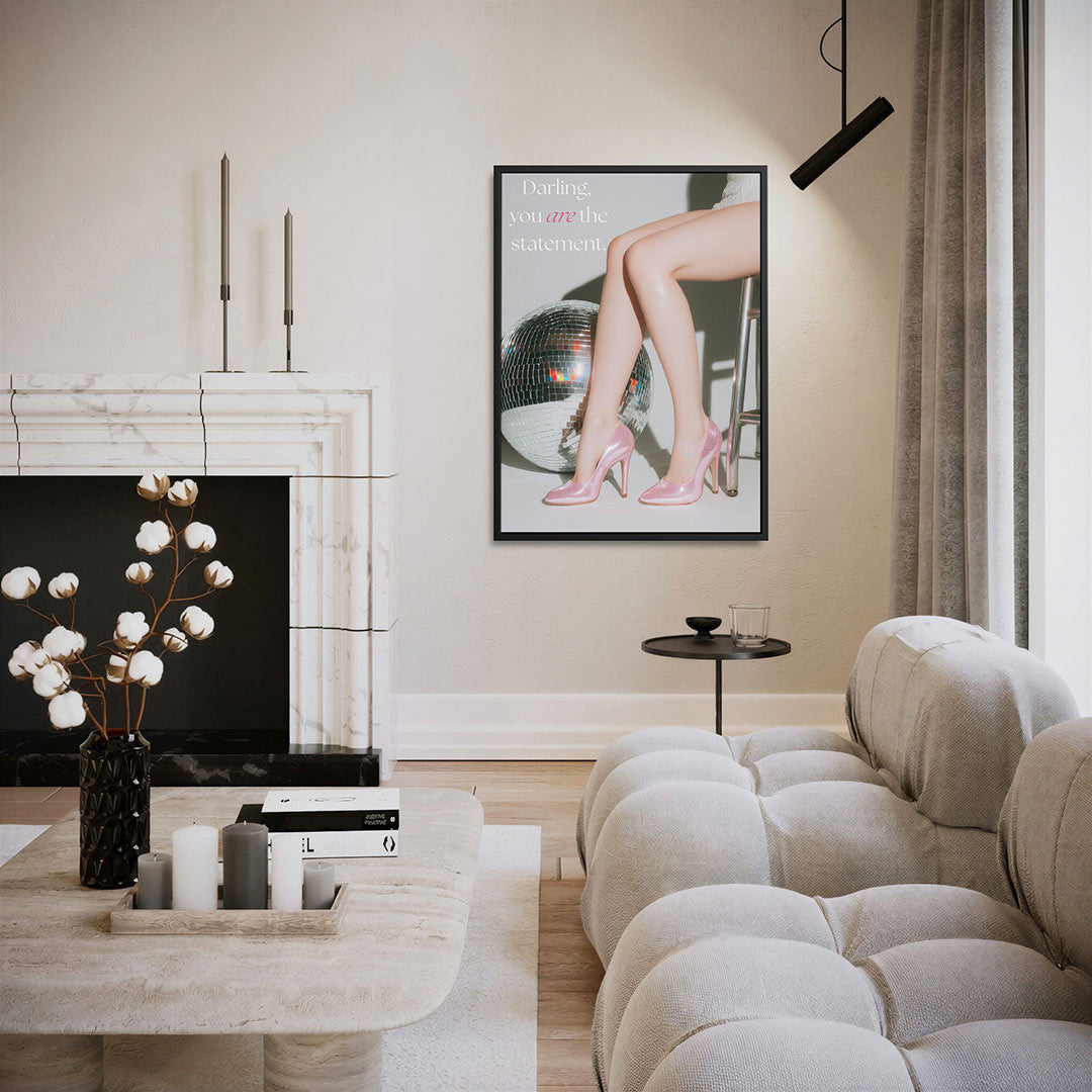Glamourvolle schoenen Kunstwerk