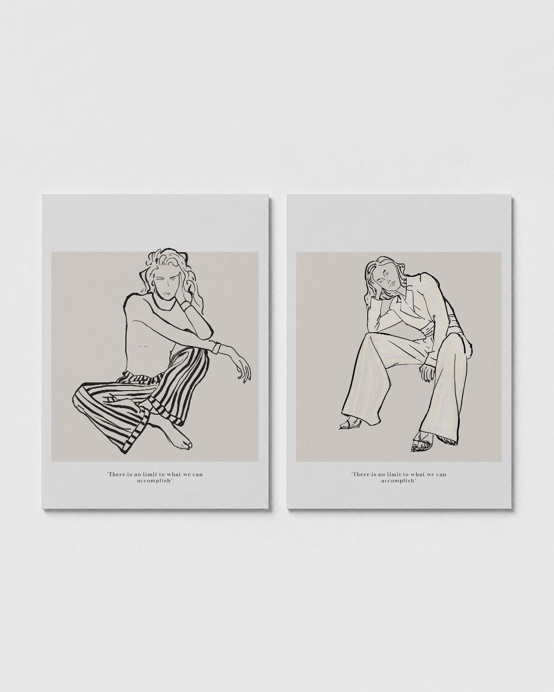 Lijnen en vlakken Posterset
