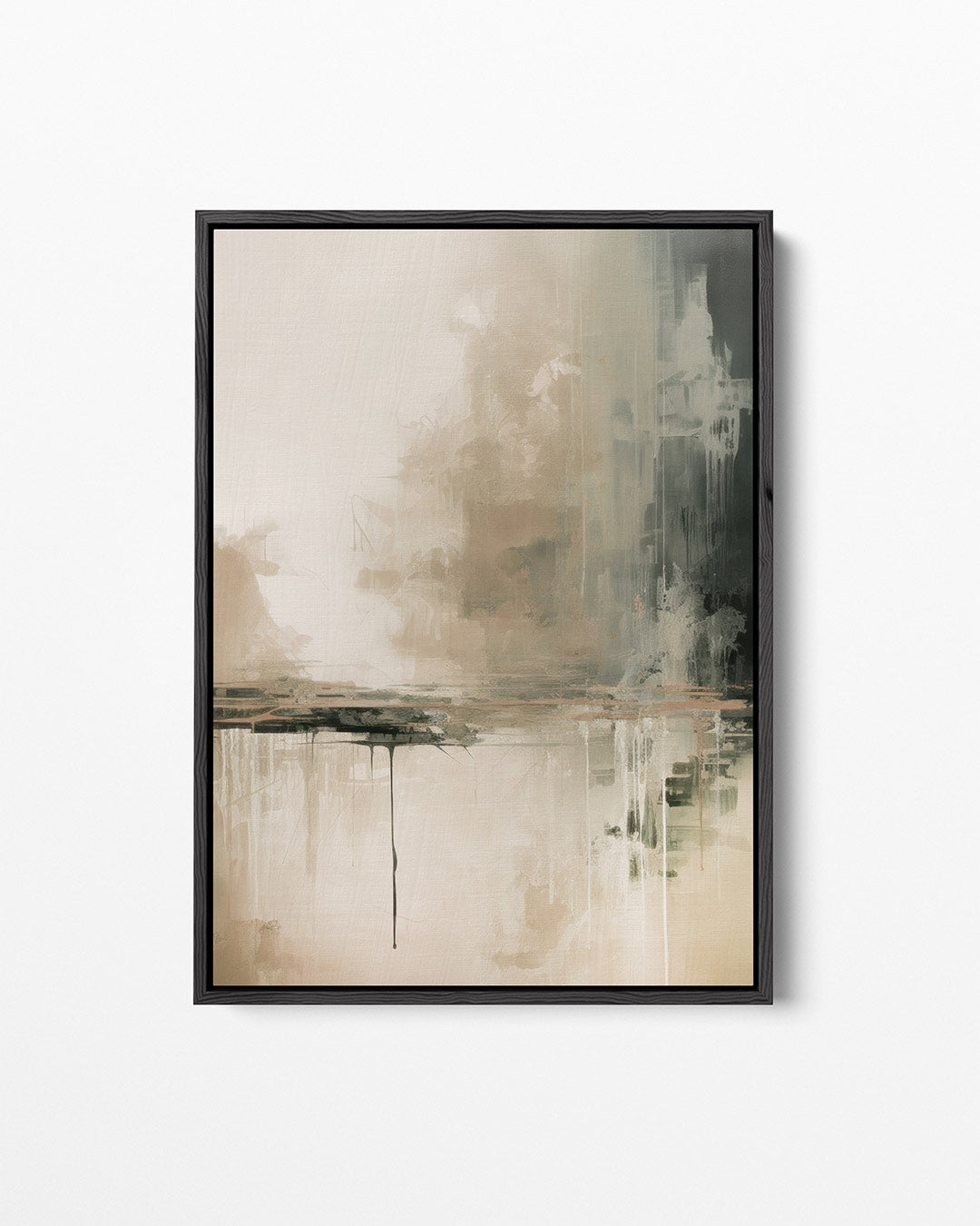 Rustige kleurencompositie Kunstwerk
