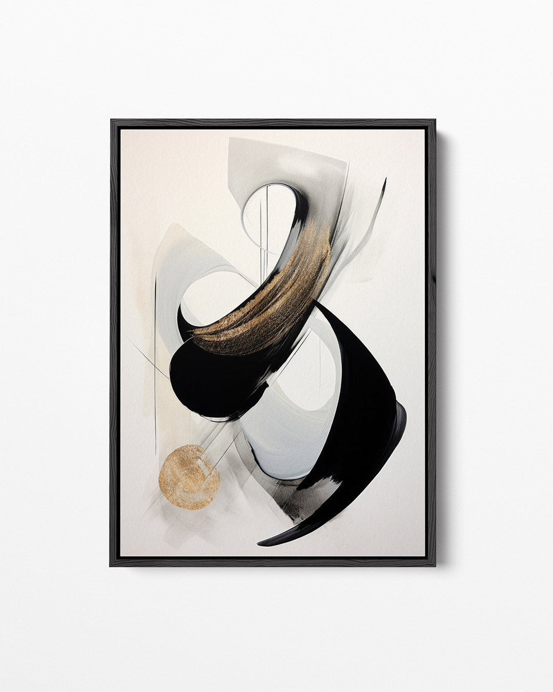 Dynamische vormen Kunstwerk