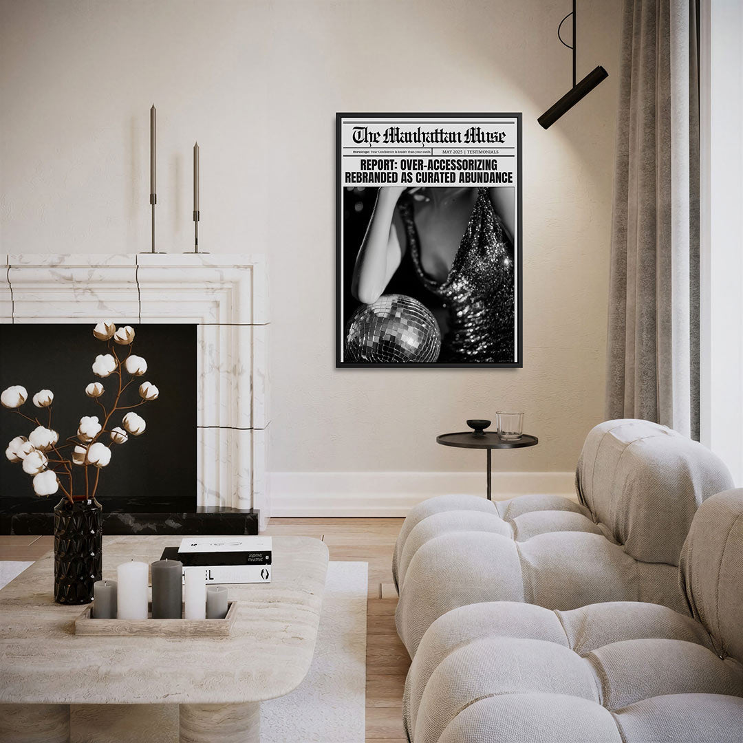 Glinsterende elegantie Kunstwerk
