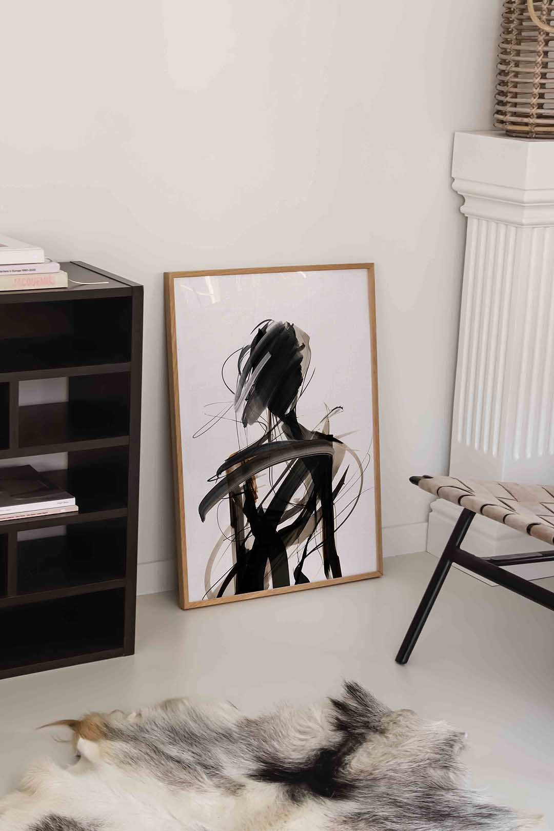 Abstracte figuur Poster