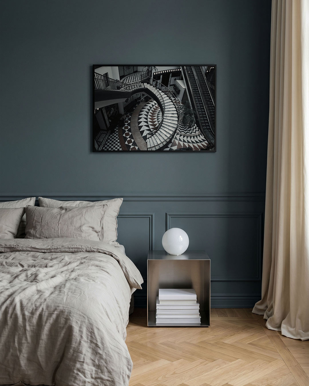 Geometrische trappen Poster