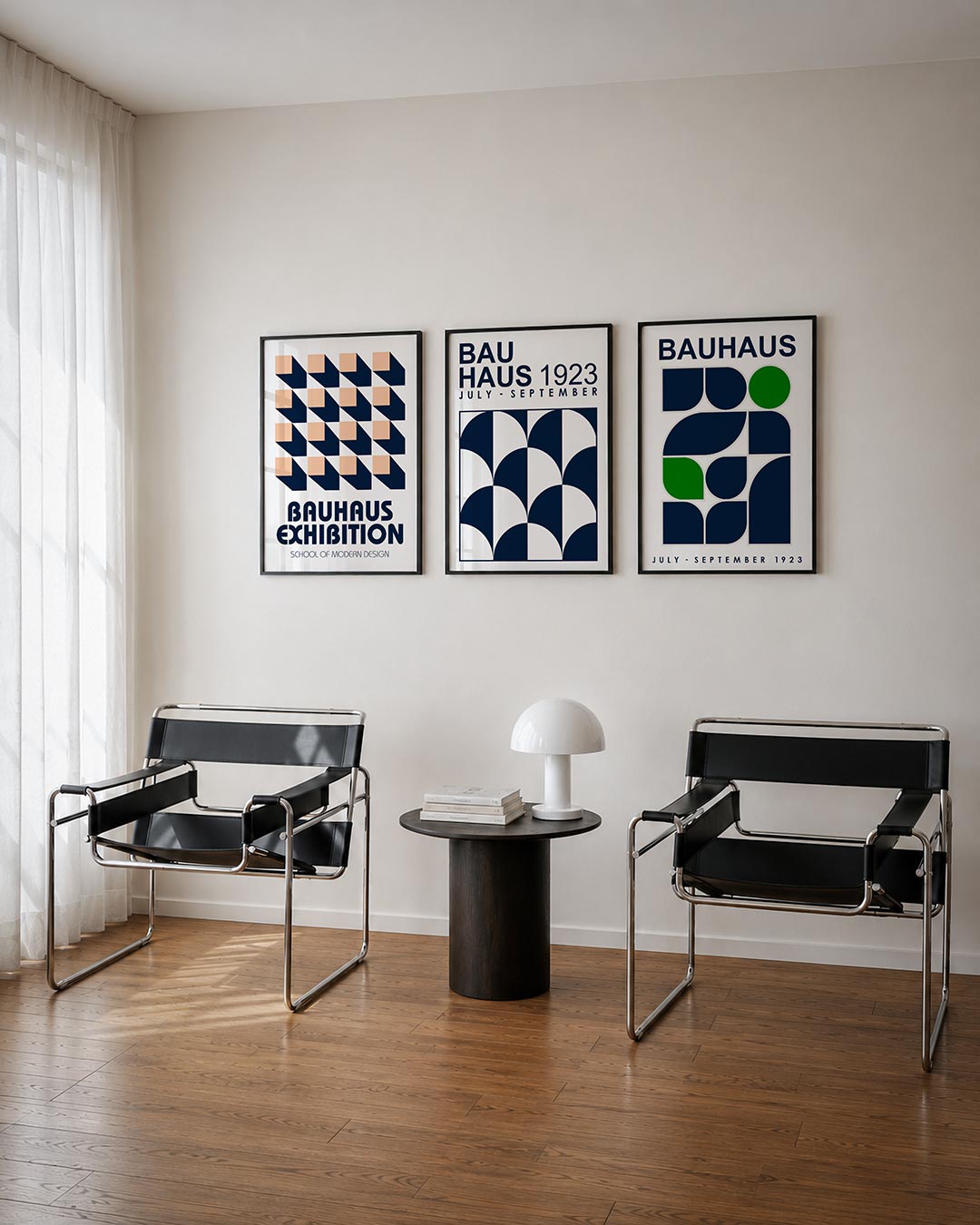 Vorm en schaduw Posterset
