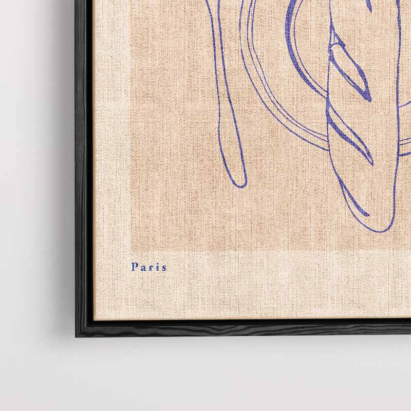 Ontbijt in Parijs Kunstwerk-canvas-dibond-plexiglas-wanddecoratie-WallArtistic