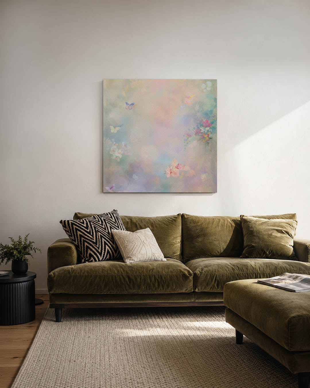 Dromerige vlinders Kunstwerk