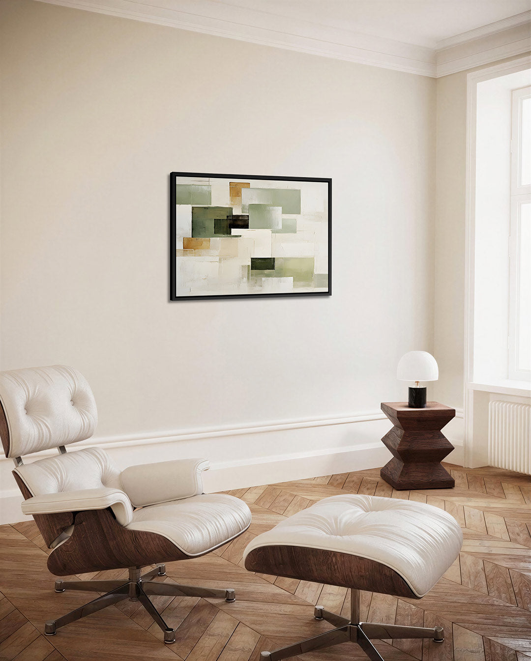 Geometrische vlakken Kunstwerk