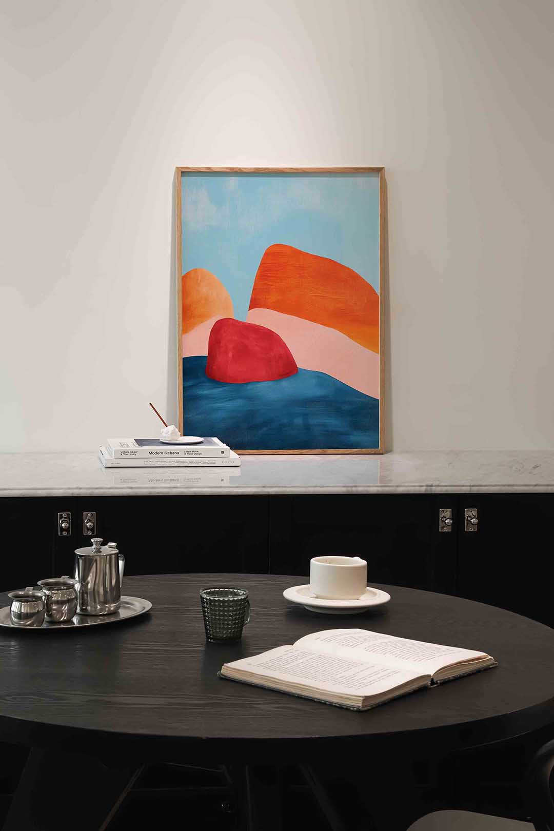 Abstracte vormen Poster