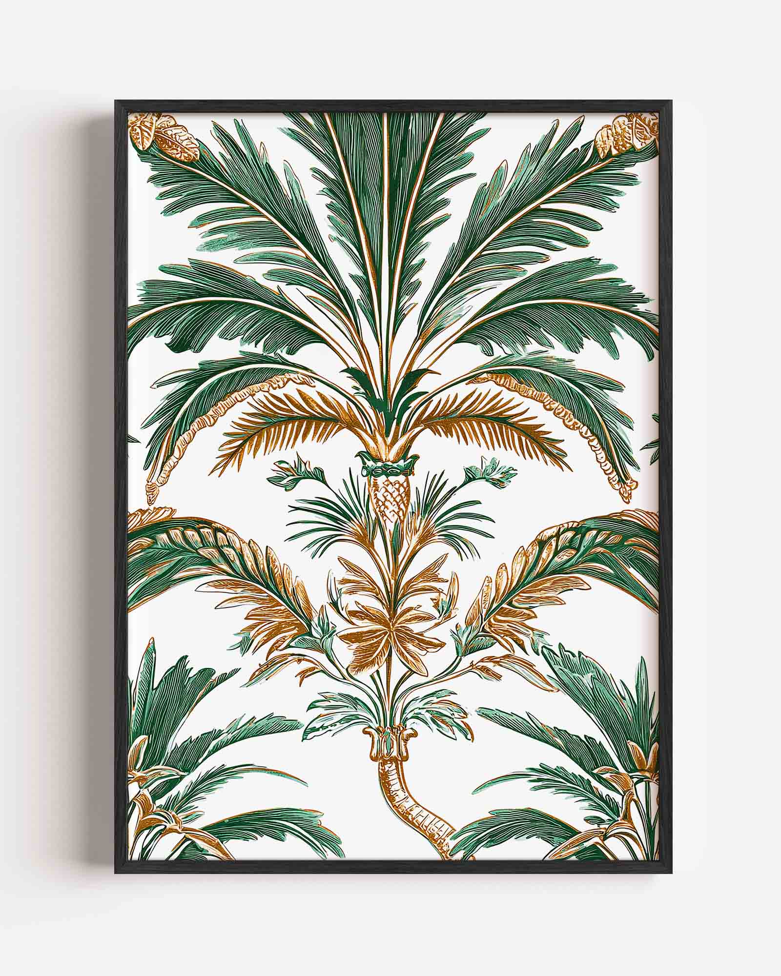 Groene bladeren Poster