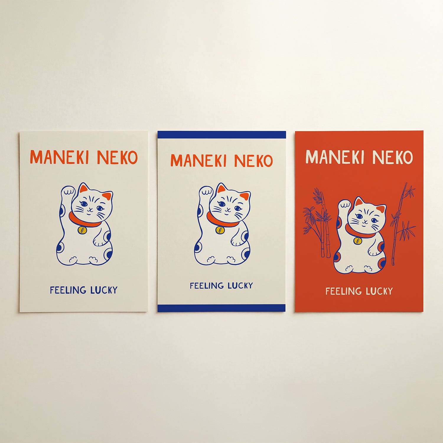 Geluksbrenger kat Posterset