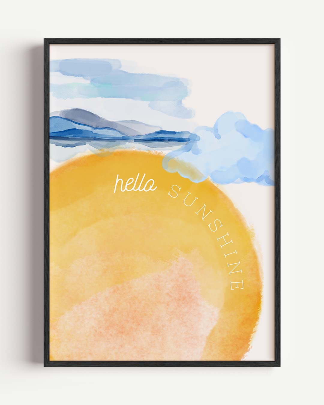 Hello Sunshine Poster-WallArtistic