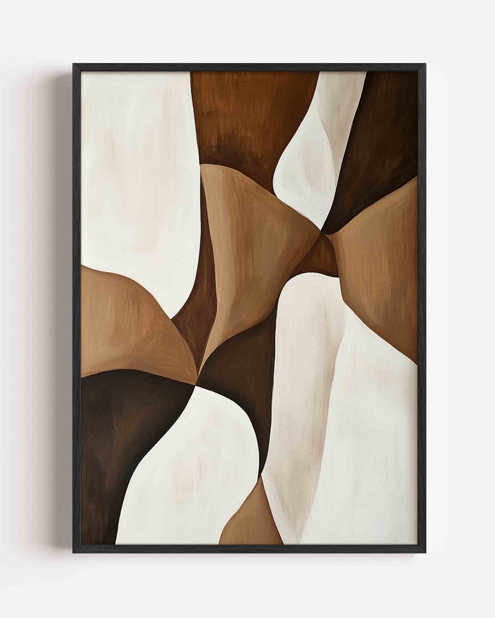 Abstracte vormen Poster