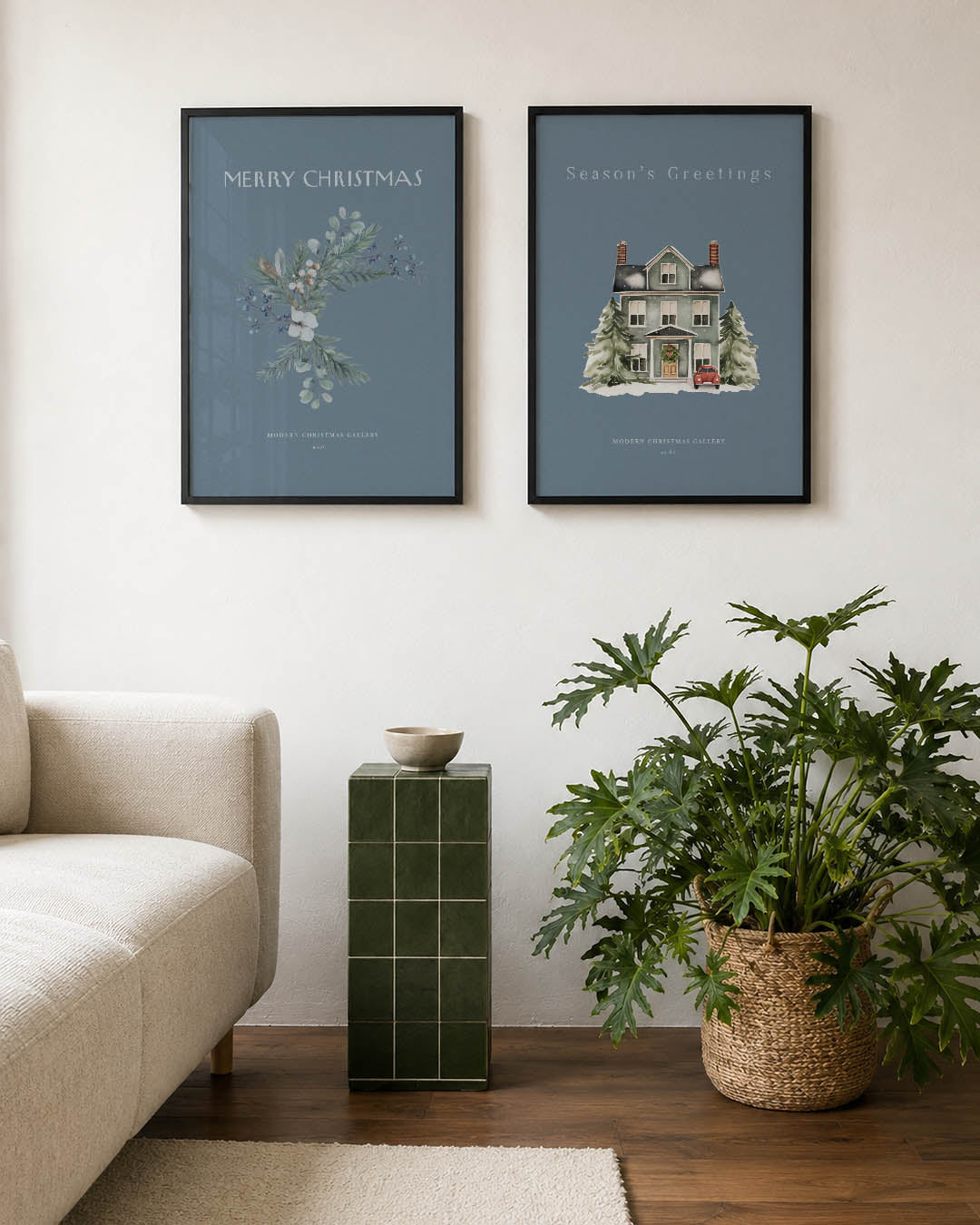 Winterse takken Posterset