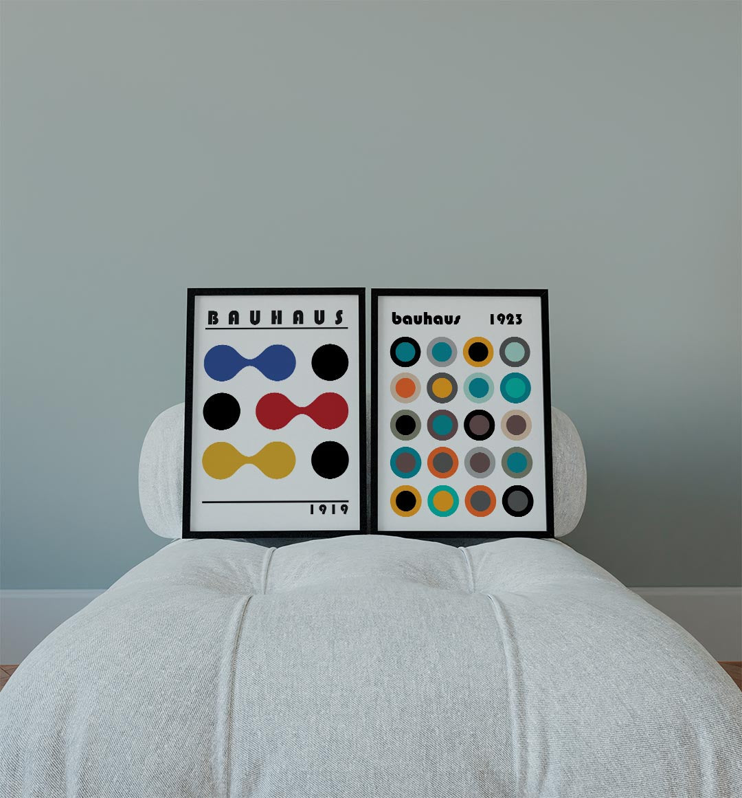 Kleur en vormenspel Posterset