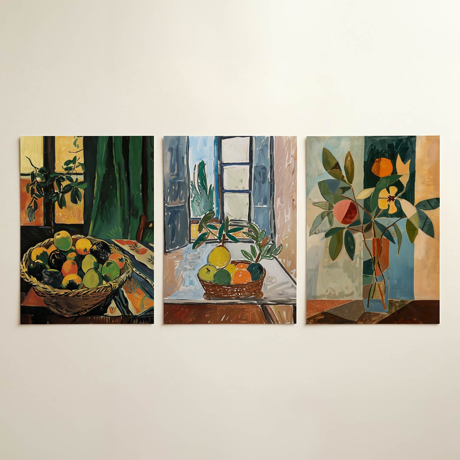 Fruit en licht Posterset