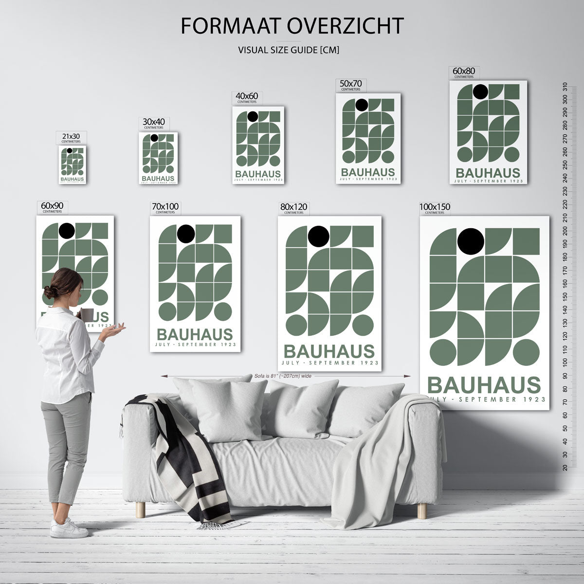 Vorm en balans Poster