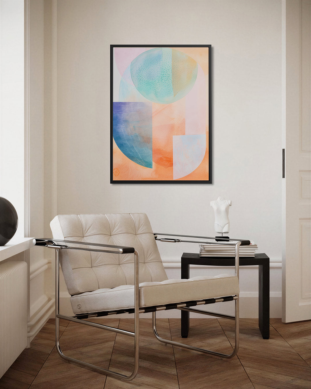 Organische vormen compositie Kunstwerk