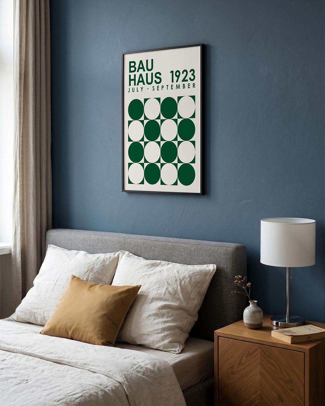 Cirkelritme en tekst Poster