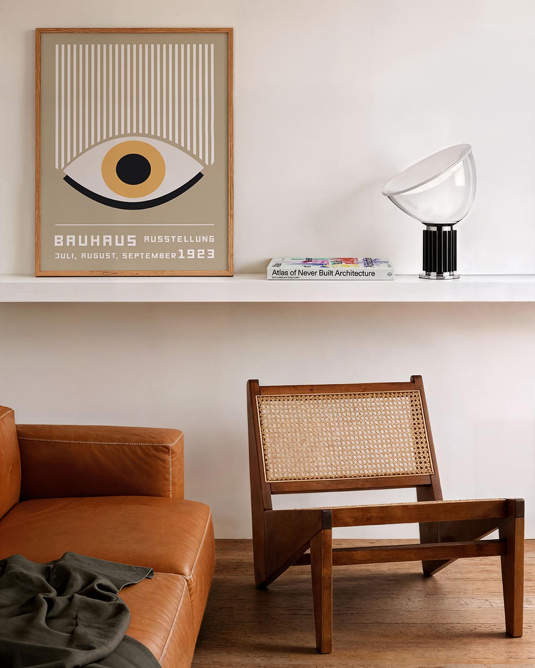Oog en lijnen Poster