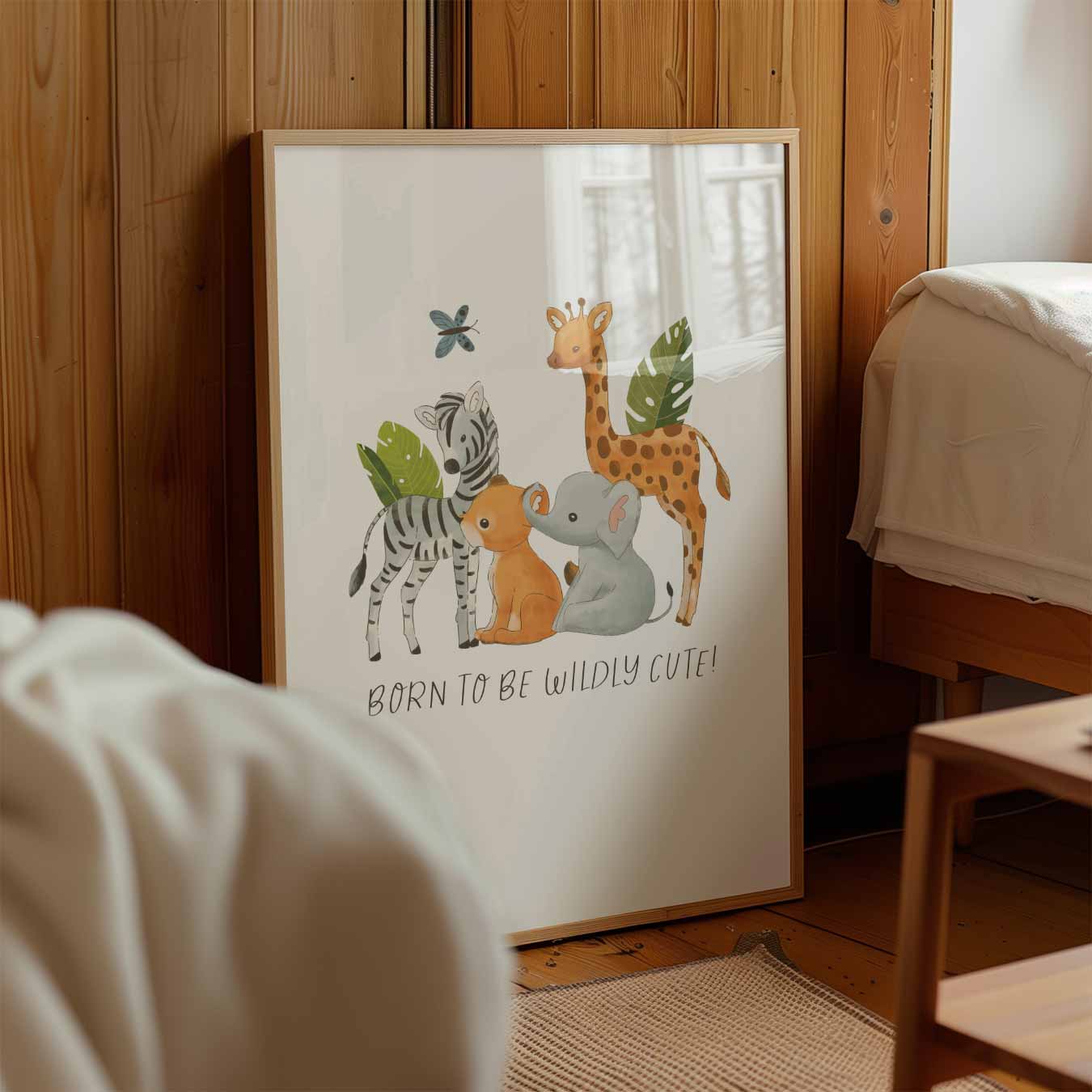 Jungle Vrienden Kinderkamer Poster-WallArtistic